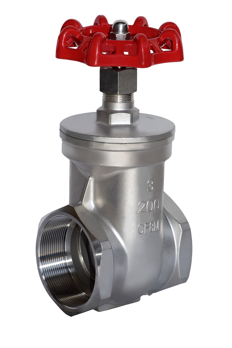 شیر کشویی دنده‌ای استیل (304 | 316)  - مقاوم و صنعتی | بردیا صنعت